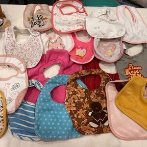 Large 18 baby bib bundle